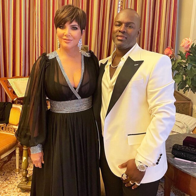 Kris Jenner, Corey Gamble, Italy